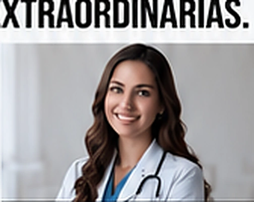 Fotografía ilustrativa de doctora